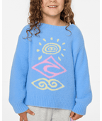 Rip Curl Ride The Wave Knitwear -Girl in CORNFLOWER BLUE