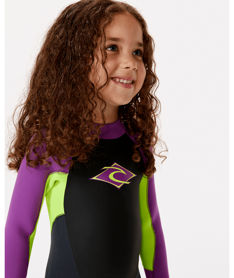 Rip Curl Groms Omega 3/2fl Bz in PURPLE