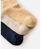 Rip Curl Icons Of Surf Sock 3-Pk in ALMOND