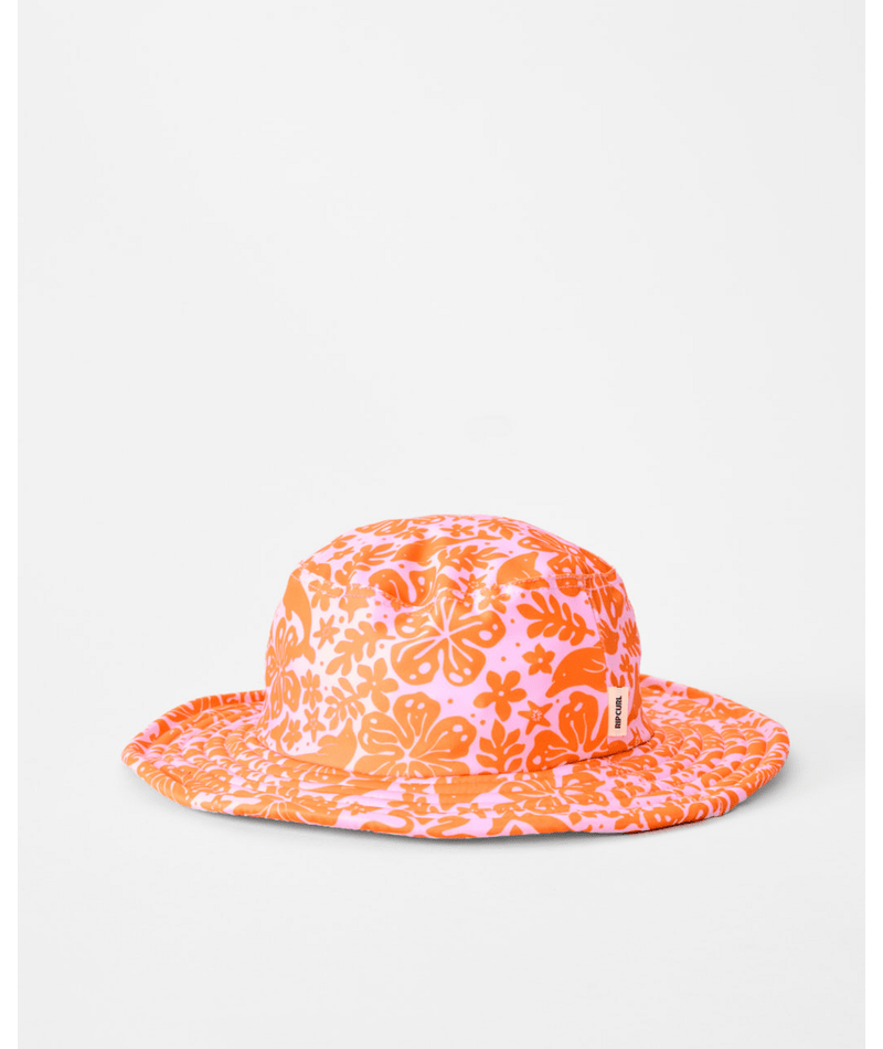 Rip Curl Mixed Swim Upf Bucket Hat-Girl in PINK