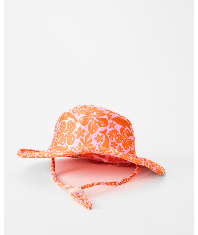 Rip Curl Mixed Swim Upf Bucket Hat-Girl in PINK