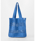 Rip Curl Holiday Crochet 8l Tote in BLUE