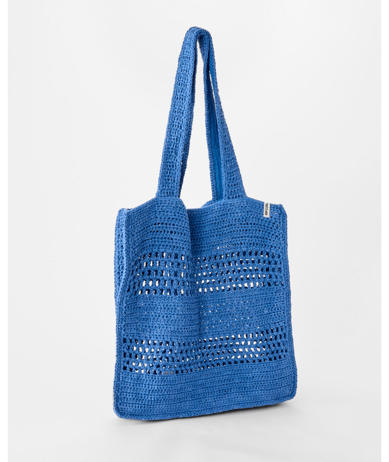 Rip Curl Holiday Crochet 8l Tote in BLUE