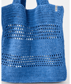 Rip Curl Holiday Crochet 8l Tote in BLUE