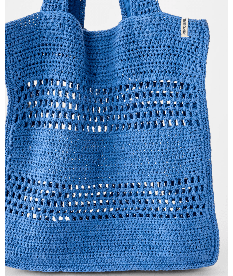 Rip Curl Holiday Crochet 8l Tote in BLUE