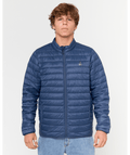 Rip Curl Anti Series Search Puffer Crew in LIGHT NAVY