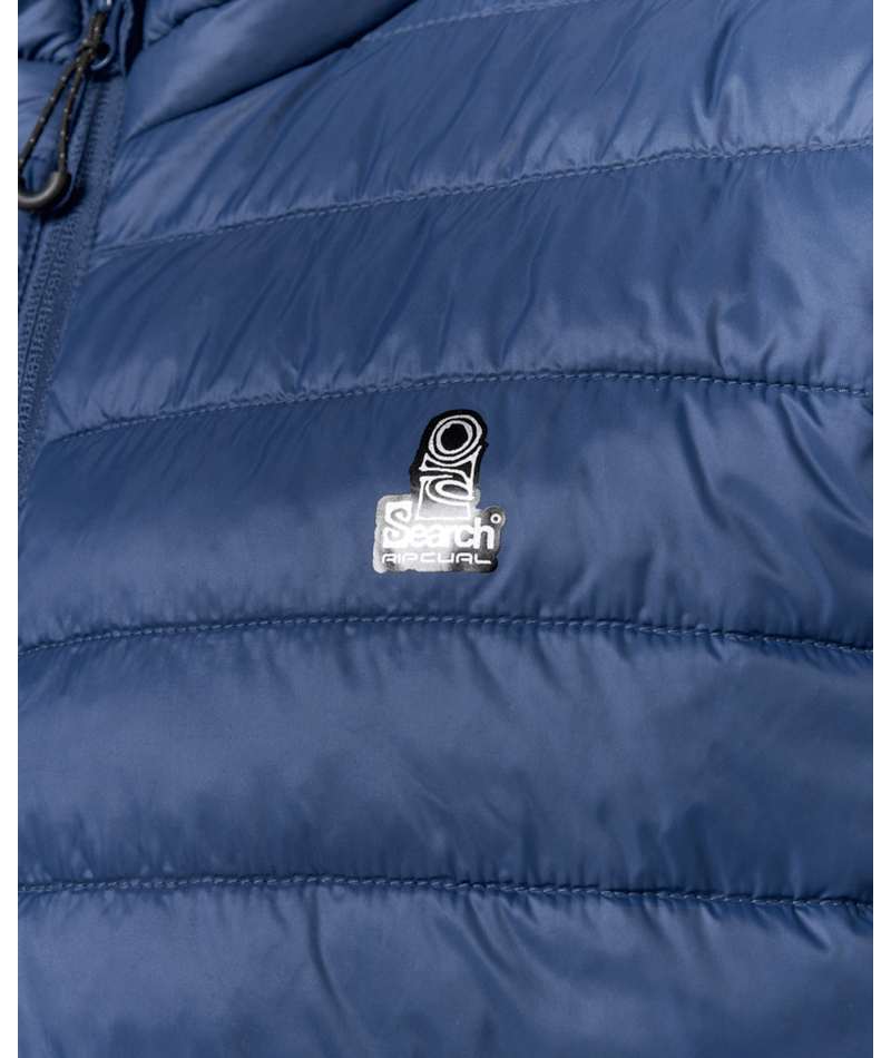 Rip Curl Anti Series Search Puffer Crew in LIGHT NAVY