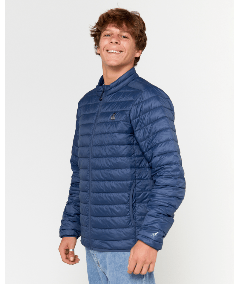 Rip Curl Anti Series Search Puffer Crew in LIGHT NAVY