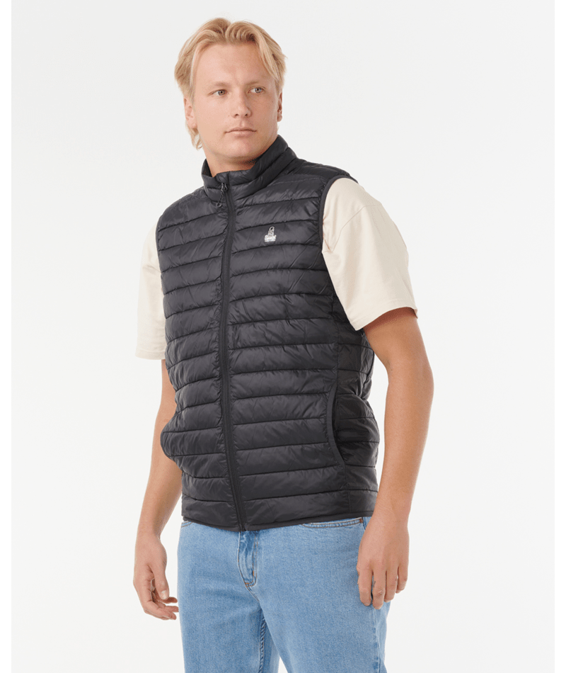 Rip Curl Anti Series Search Puffer  Vst in BLACK