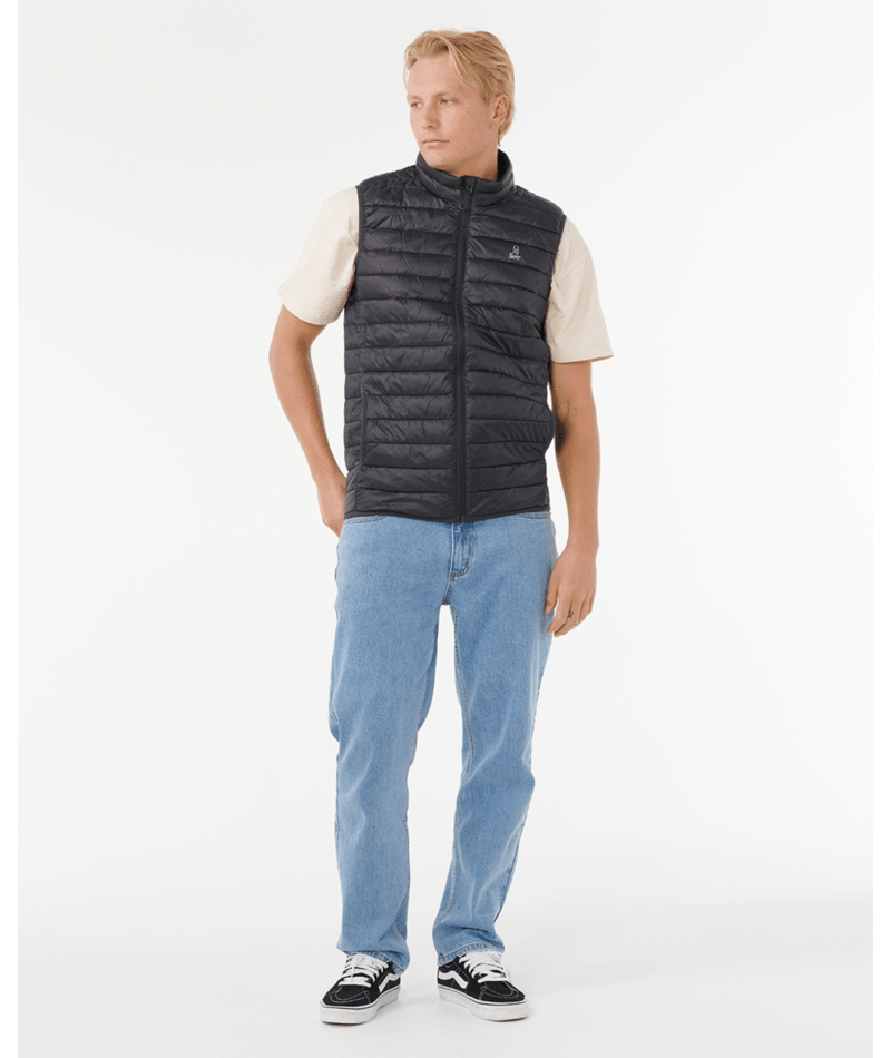 Rip Curl Anti Series Search Puffer  Vst in BLACK