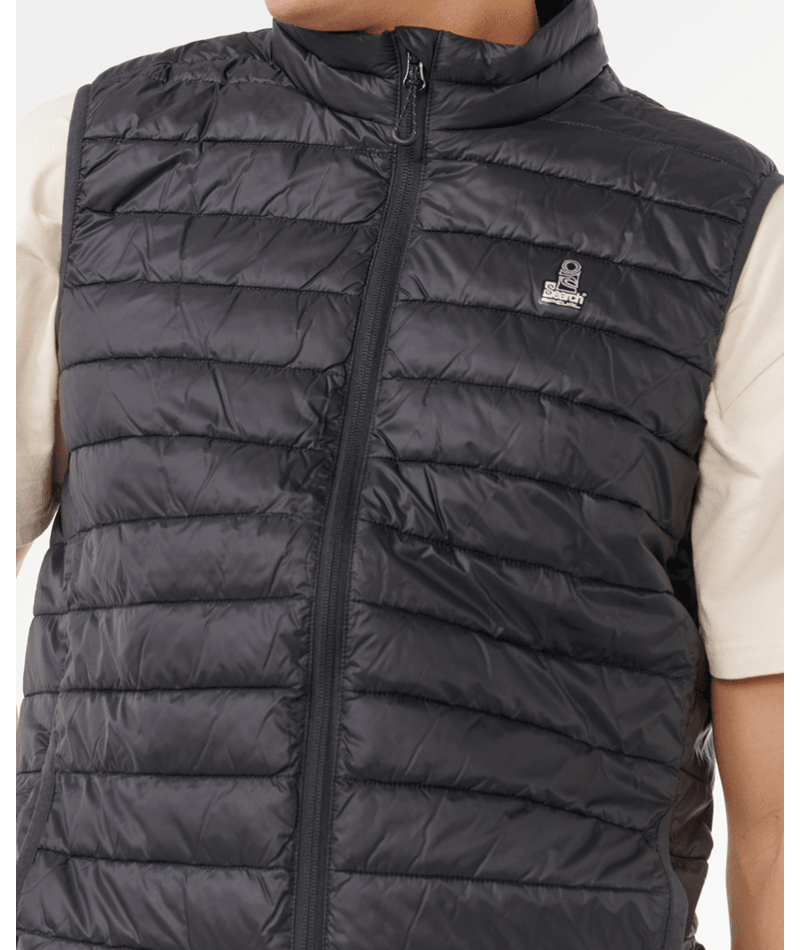 Rip Curl Anti Series Search Puffer  Vst in BLACK