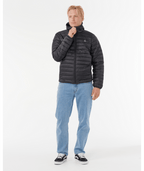 Rip Curl Anti Series Search Puffer Hood in BLACK