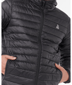 Rip Curl Anti Series Search Puffer Hood in BLACK