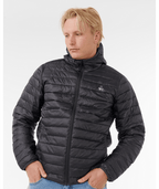 Rip Curl Anti Series Search Puffer Hood in BLACK