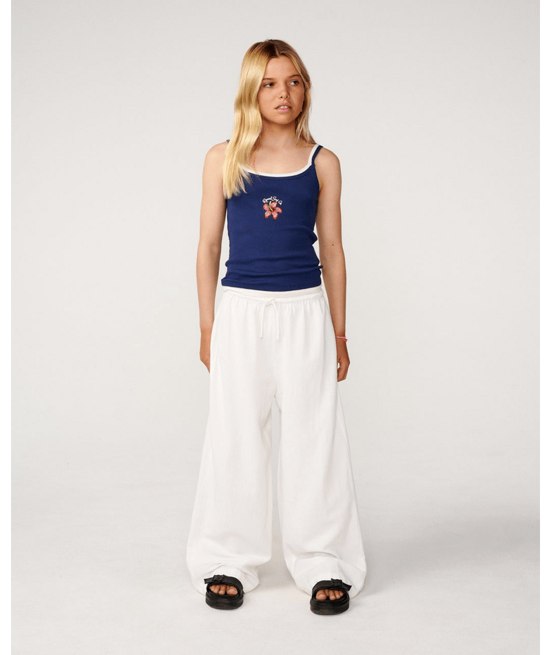 Rip Curl Beach Pant-Girl in White