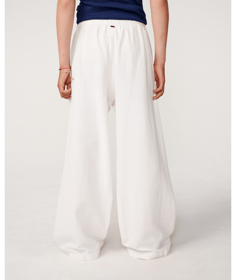 Rip Curl Beach Pant-Girl in White