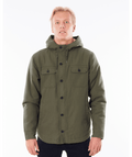 Rip Curl Classic Surf Gibbos Jacket in DARK OLIVE