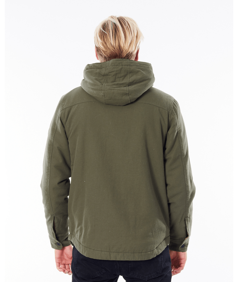 Rip Curl Classic Surf Gibbos Jacket in DARK OLIVE