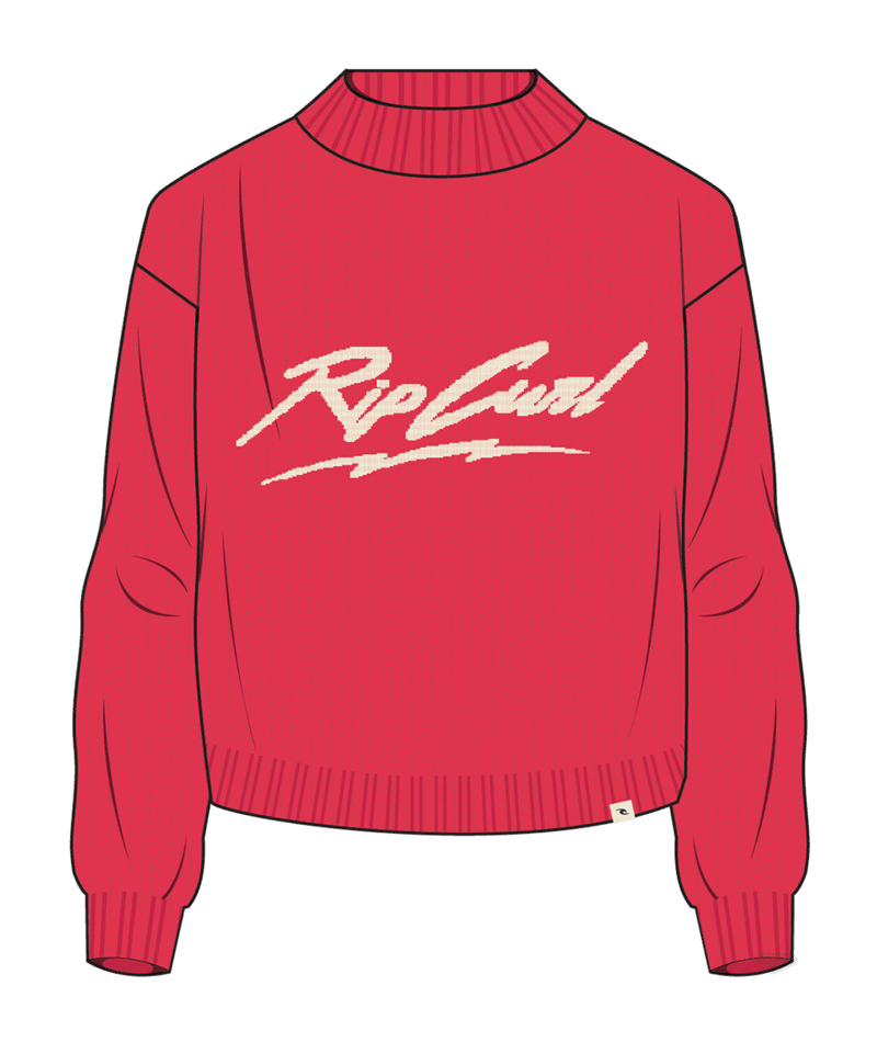Rip Curl Rip Curl Paradise Knit in RED