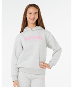 Rip Curl Staple Varsity Hood -Girl in LIGHT GREY MARLE