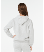 Rip Curl Staple Varsity Hood -Girl in LIGHT GREY MARLE