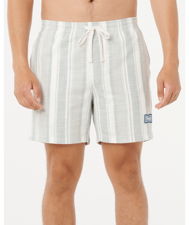 Rip Curl Mod Cali Stripe Volley in BLUEFIN
