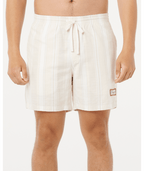 Rip Curl Mod Cali Stripe Volley in BONE