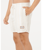 Rip Curl Mod Cali Stripe Volley in BONE