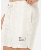 Rip Curl Mod Cali Stripe Volley in BONE