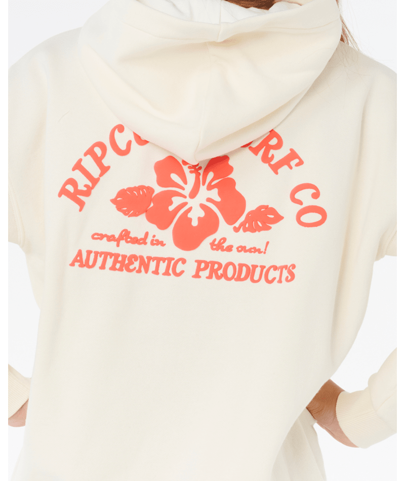 Rip Curl Surf Puff Hood Party P-Girl in BONE