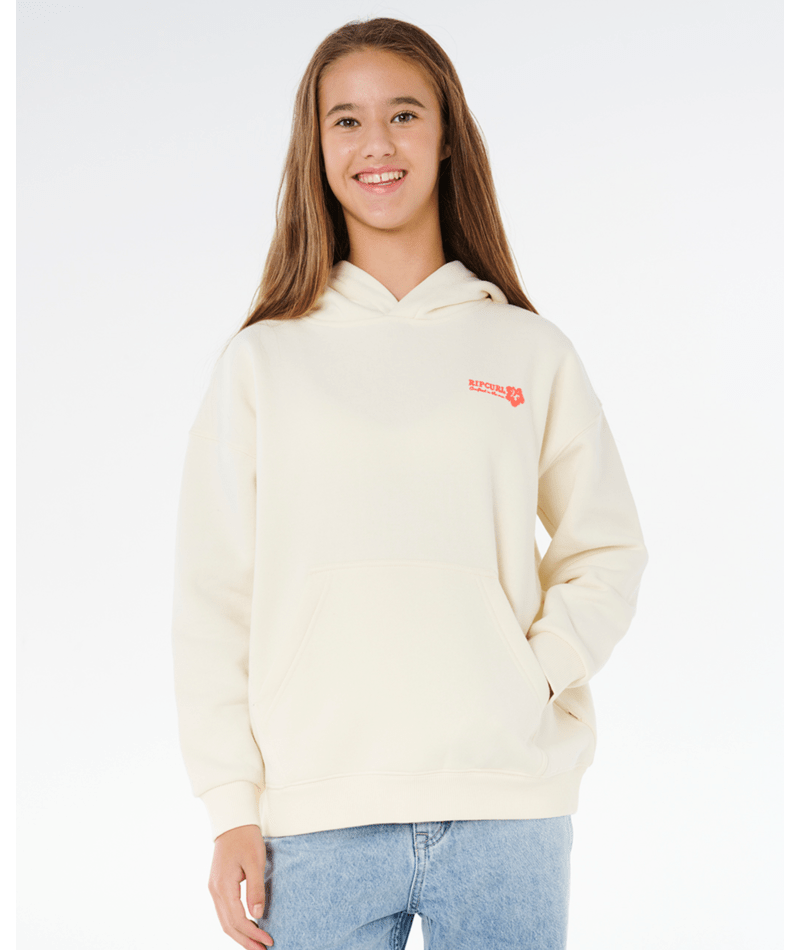 Rip Curl Surf Puff Hood Party P-Girl in BONE