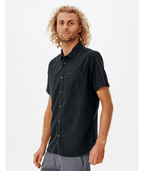 Rip Curl Classic Surf Washed S/S Shirt in BLACK