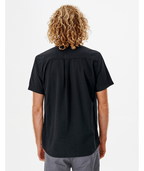 Rip Curl Classic Surf Washed S/S Shirt in BLACK
