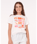 Rip Curl Paradise Club Summer Tee-Girl in BONE