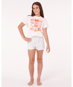 Rip Curl Paradise Club Summer Tee-Girl in BONE