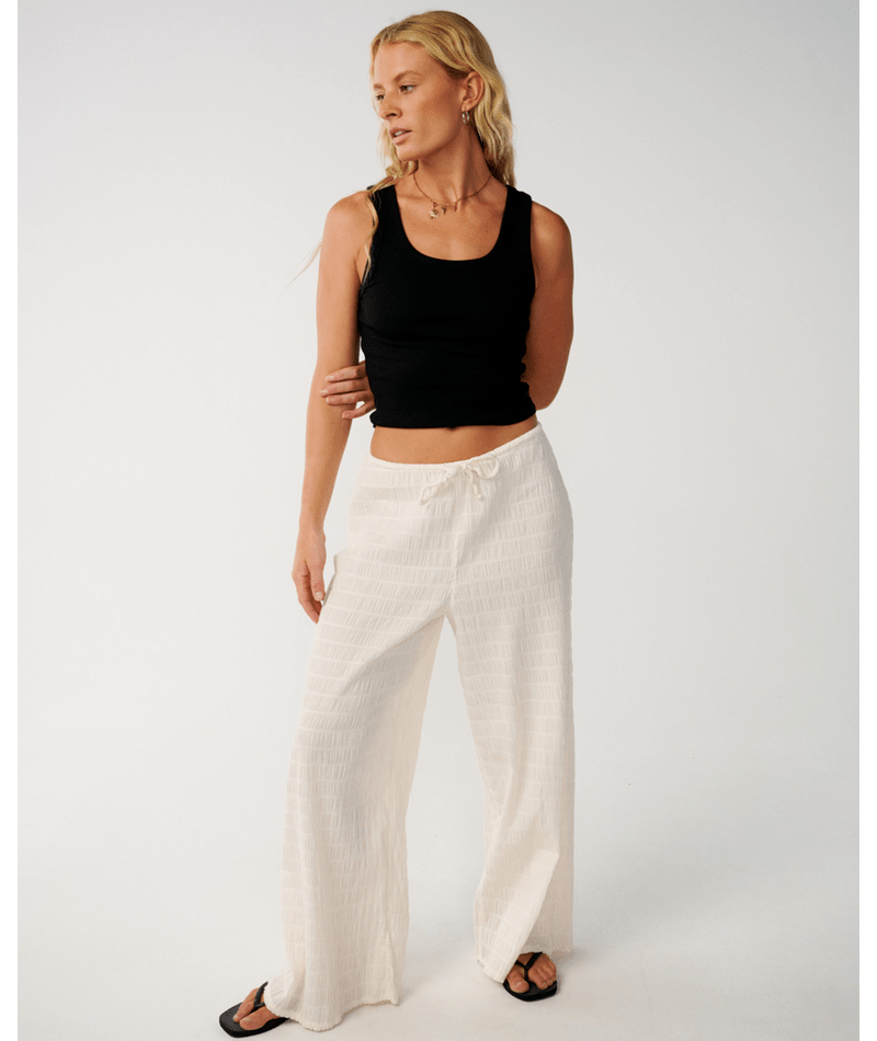 Rip Curl Islands Cover Up Pant in Bone