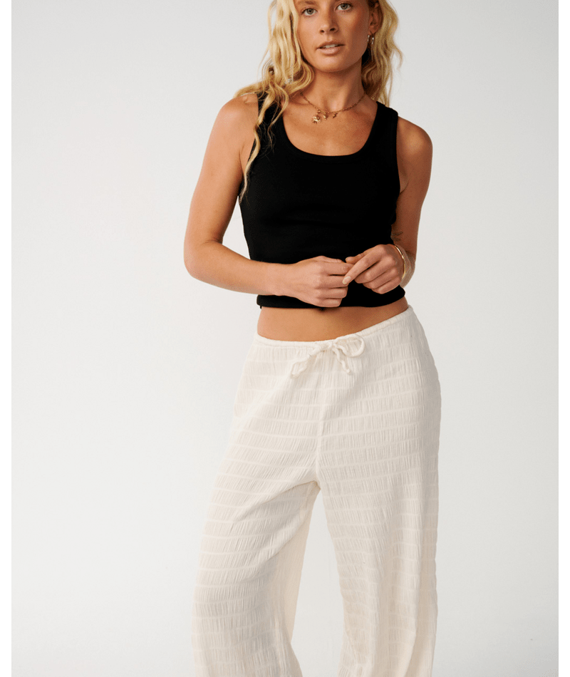 Rip Curl Islands Cover Up Pant in Bone