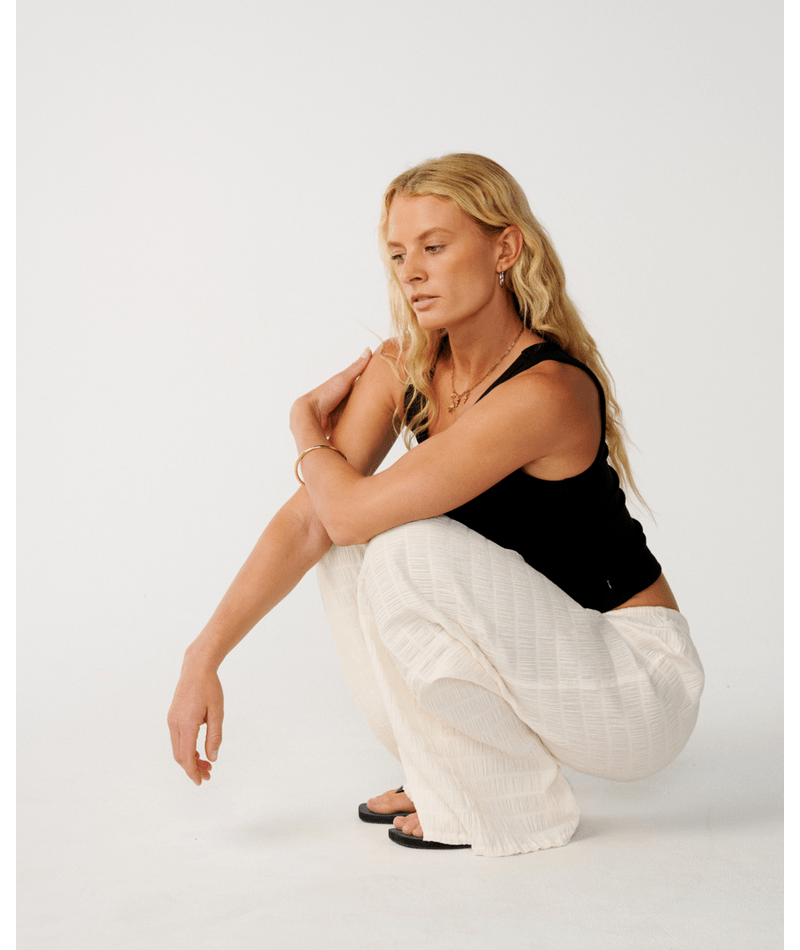 Rip Curl Islands Cover Up Pant in Bone