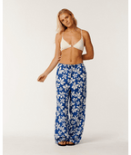 Rip Curl Paraiso Wide Leg Beach Pant in Blue