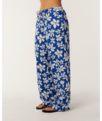 Rip Curl Paraiso Wide Leg Beach Pant in Blue
