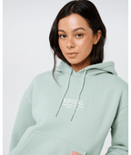 Rip Curl Surf Staple Relaxed Hood in AQUA GRAY