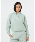 Rip Curl Surf Staple Relaxed Hood in AQUA GRAY
