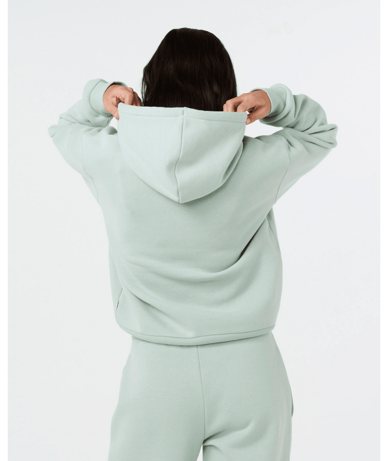 Rip Curl Surf Staple Relaxed Hood in AQUA GRAY