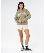 Rip Curl Varsity Hoodie in OLIVE