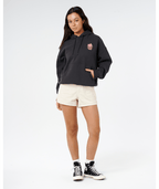 Rip Curl Surf Puff Heritage Hood P/P in WASHED BLACK