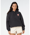 Rip Curl Surf Puff Heritage Hood P/P in WASHED BLACK