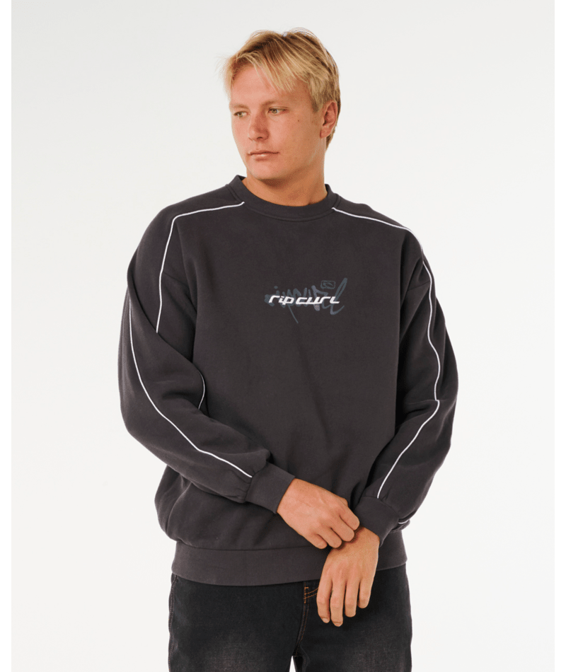 Rip Curl Inner Visions Pipe Crew in WASHED BLACK