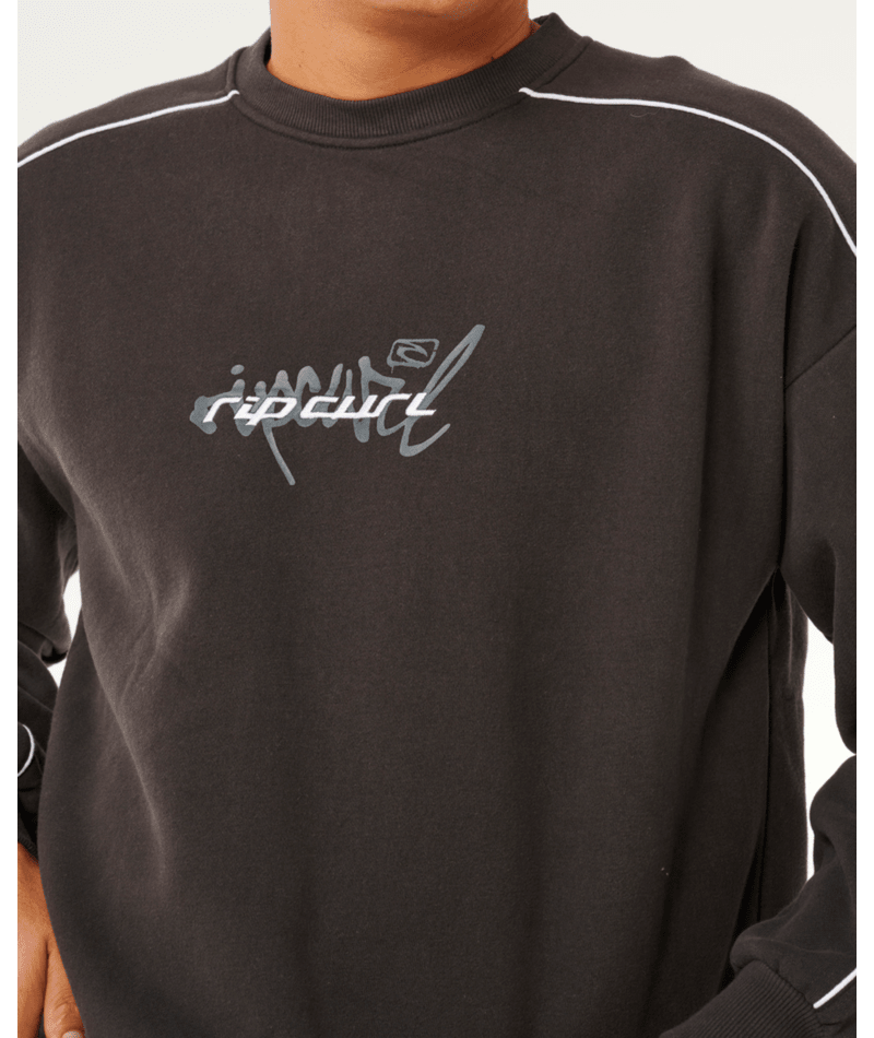 Rip Curl Inner Visions Pipe Crew in WASHED BLACK