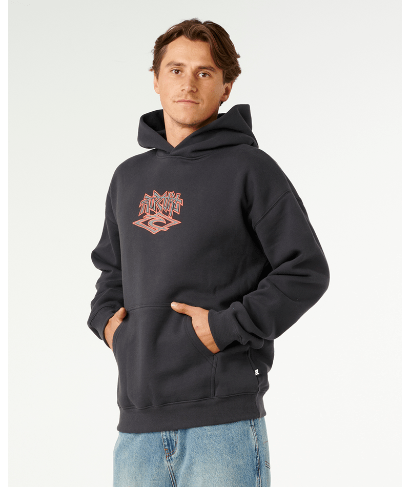 Rip Curl Liquid Trips Lwa Hood in WASHED BLACK