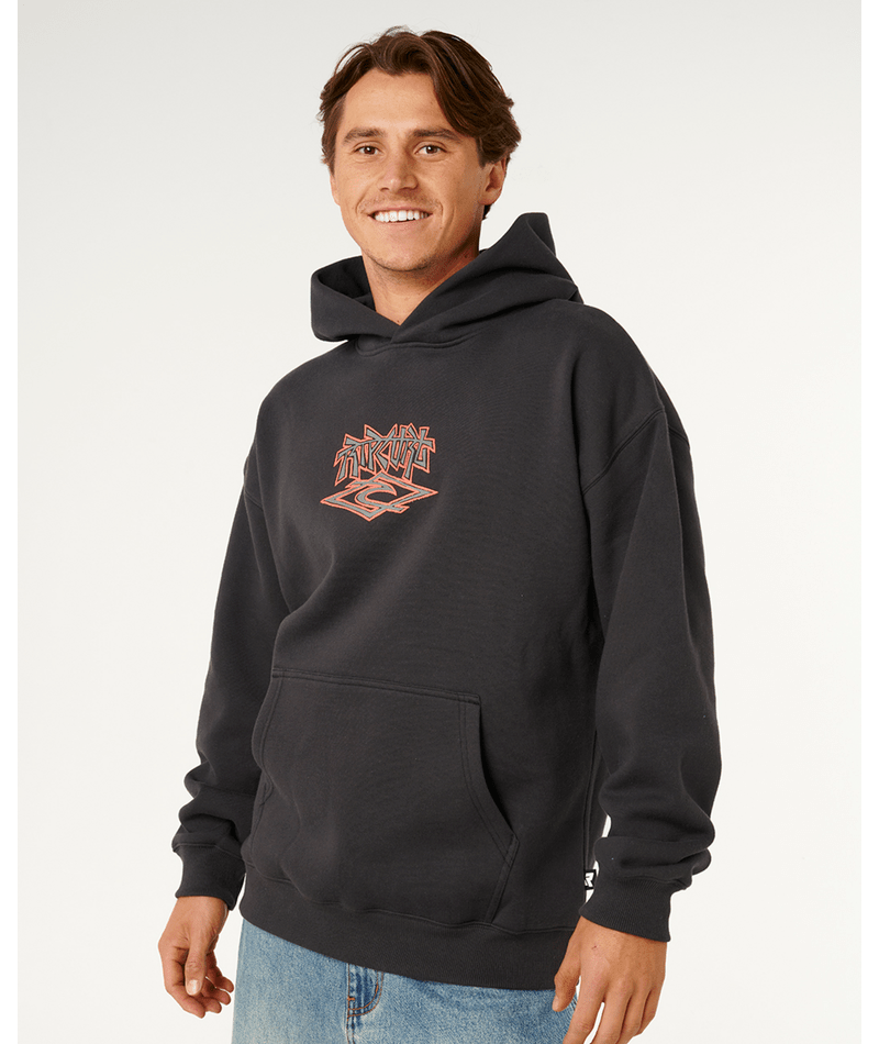 Rip Curl Liquid Trips Lwa Hood in WASHED BLACK
